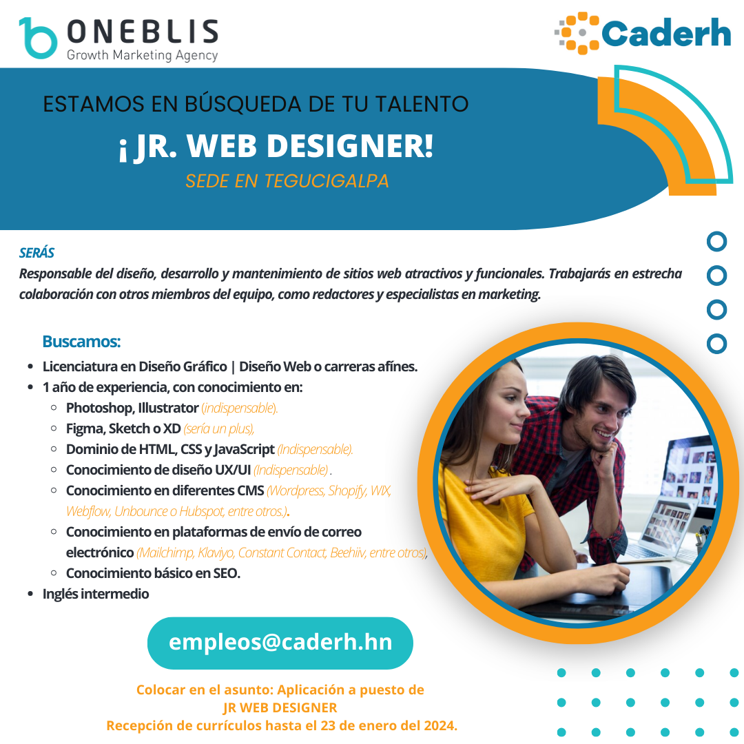Jr. Web Designer | RDS - Empleos.hn